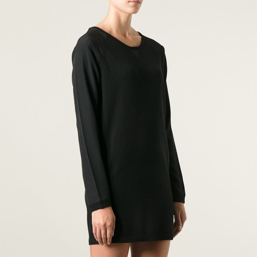 Scotch&Soda Raglan Contrast Sleeve sweater dress